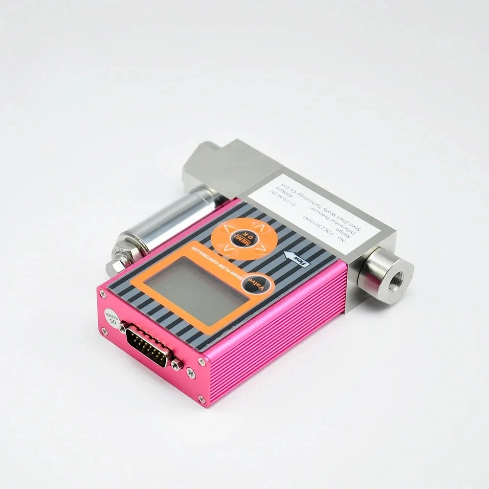 2025 جهاز التحكم في التدفق الشامل 0-500sccm نطاق التدفق شاشة ديجيتال مقياس التدفق الرقمي #3