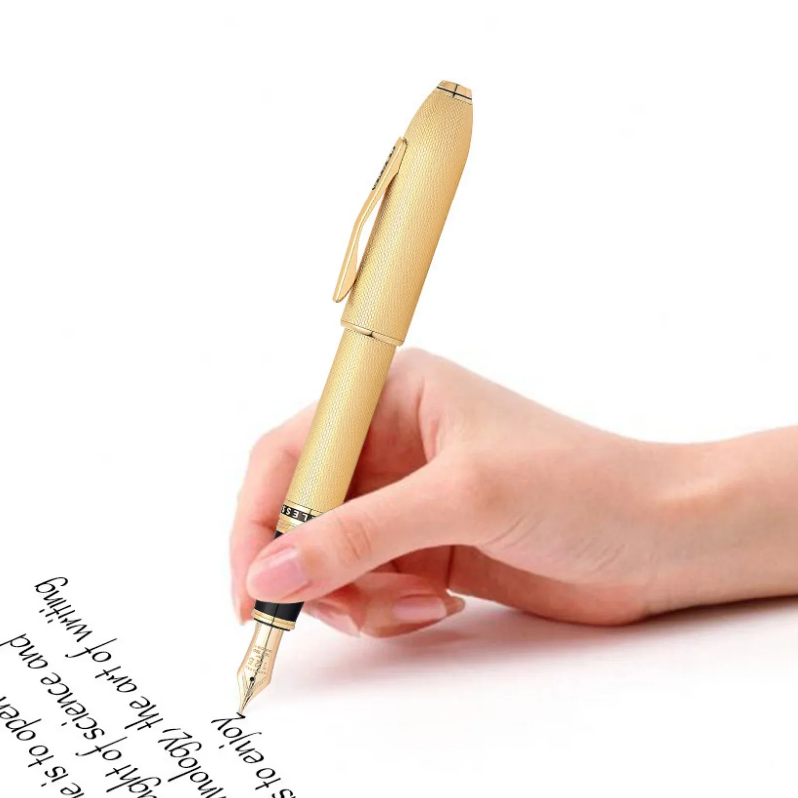 CROSS Peerless 125 23 KT Gold Plate Fountain Pen