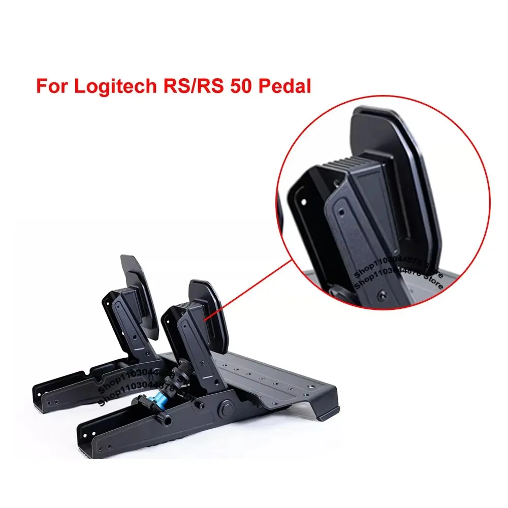 3D Printing Throttle Clutch Brake Pedal Height Increasing Panel Angle Module For Logitech RS/RS 50 pedal Modification Upgrade Ki