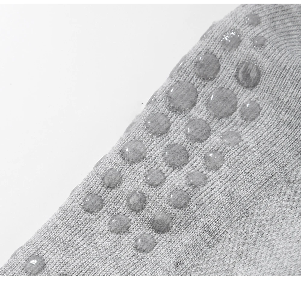 Unisex knöchellange, rutschfeste Yoga-Socken mit Silikongriffen, atmungsaktive Mesh-Pilates-Socken für Damen und Herren, 2 Größen für alle Workouts – Detail 13