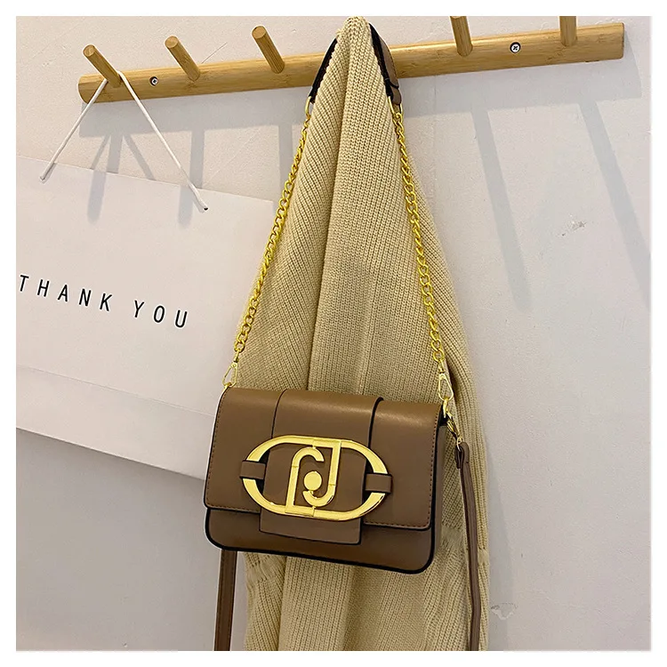 Bolso cuadrado pequeño de moda de invierno 2026, bolso cruzado de hombro elegante de diseñador de París de lujo, bolso clásico para mujer