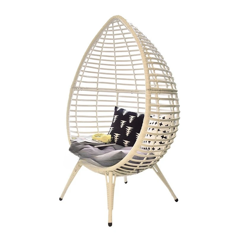 

Customizable Casual Suspended Rattan Chair, Adult Indoor Swing, Outdoor Balcony