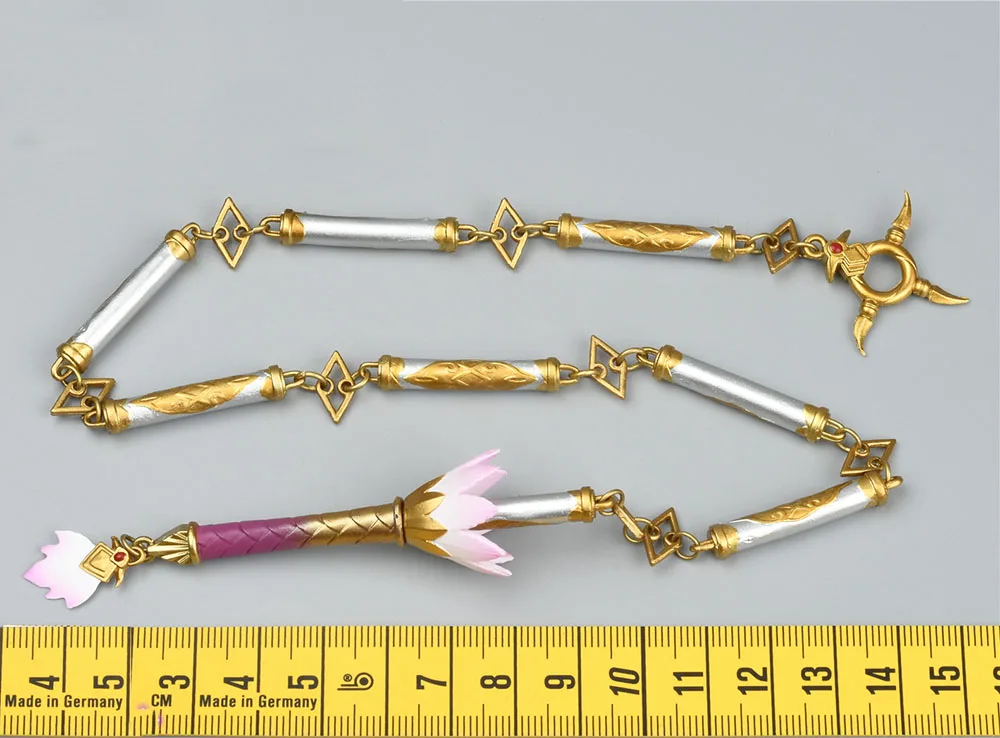 FLAGSET FS-G002 Scale 1/6 Three Kingdoms Yan Wushuang Beauty Diao Chan Weapon Whip Battle Model For Body Action Collectable