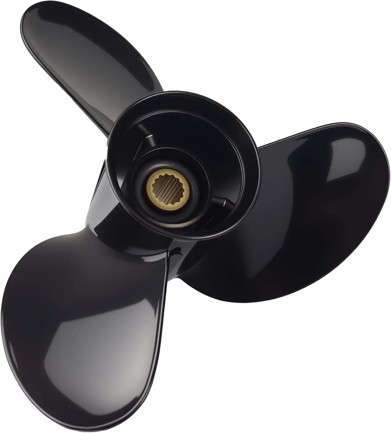 Hélice 58100-90J11-019 14X19 Passo para Motores de Popa Suzuki 4 Tempos DF70 DF80 DF90 DF100 DF115 DF140 RH 15 Estrias