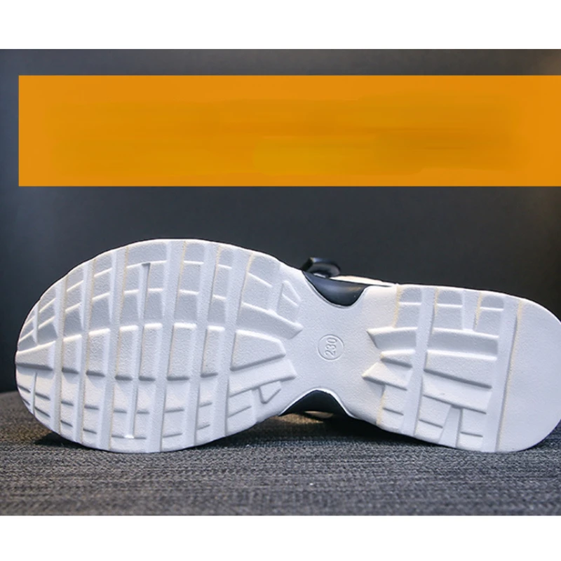 Sandali con plateau da donna di lusso nuova estate Versatile tacco inclinato scarpe da donna rialzate sandali di lusso scarpe da spiaggia Chaussure