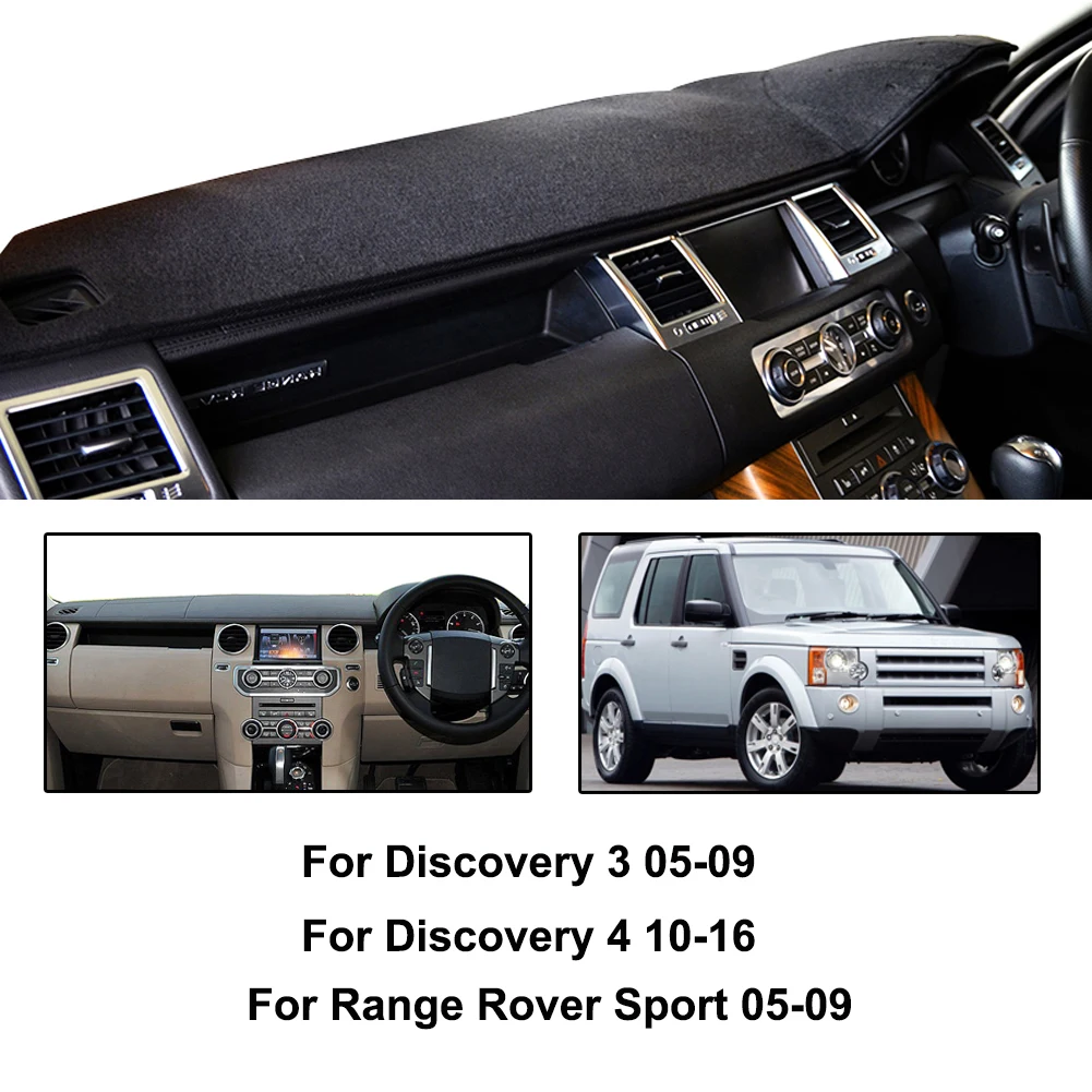 Xukey For Land Rover Discovery 3 Range Rover Sport Discovery 4 Dashboard Cover Dashmat Dash Mat Pad Sun Shade Dash Board Cover