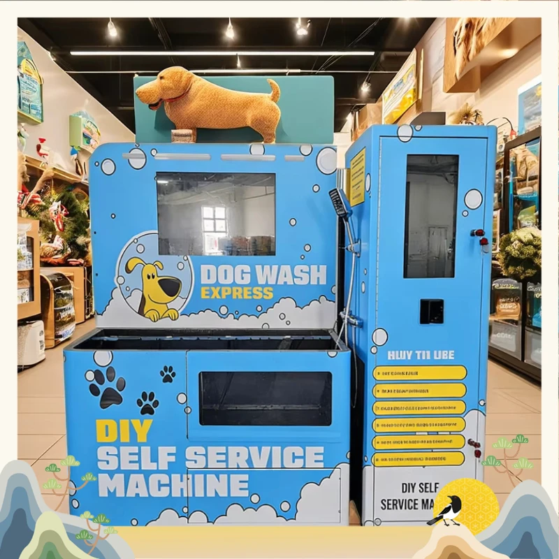 

Customized Electric Pet Bath Machine Fashion Appearance Compact Size Save Space Ideal For Small Home Apartment Pet Shop Grooming