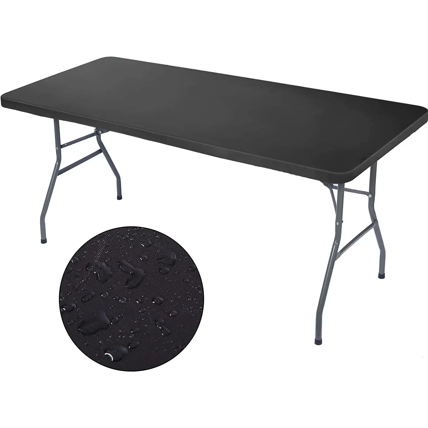 Dinning Wedding 6ft Portable Folding Table Cheap Catering 180cm Rectangular Plastic Table