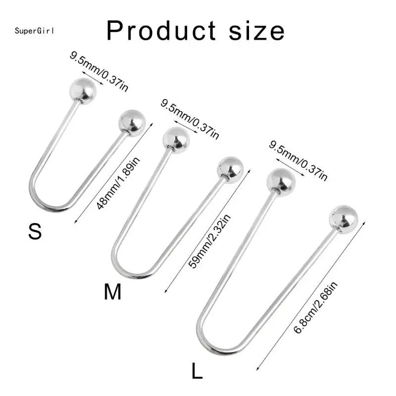 อเนกประสงค์เกลียวโลหะ Clasps คู่หัวเข็มกลัด 2 ชิ้นชุดเสื้อผ้า Fixing ปุ่มคลิปสำหรับงานปาร์ตี้และสำนักงานสวมใส่ J78E