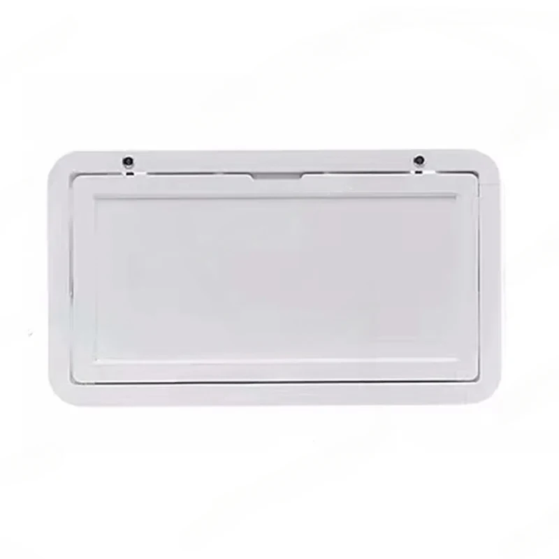RV Out White/Black Trailer- External Dining Exterior Side-Mounted Folding Motorhome Camping Table