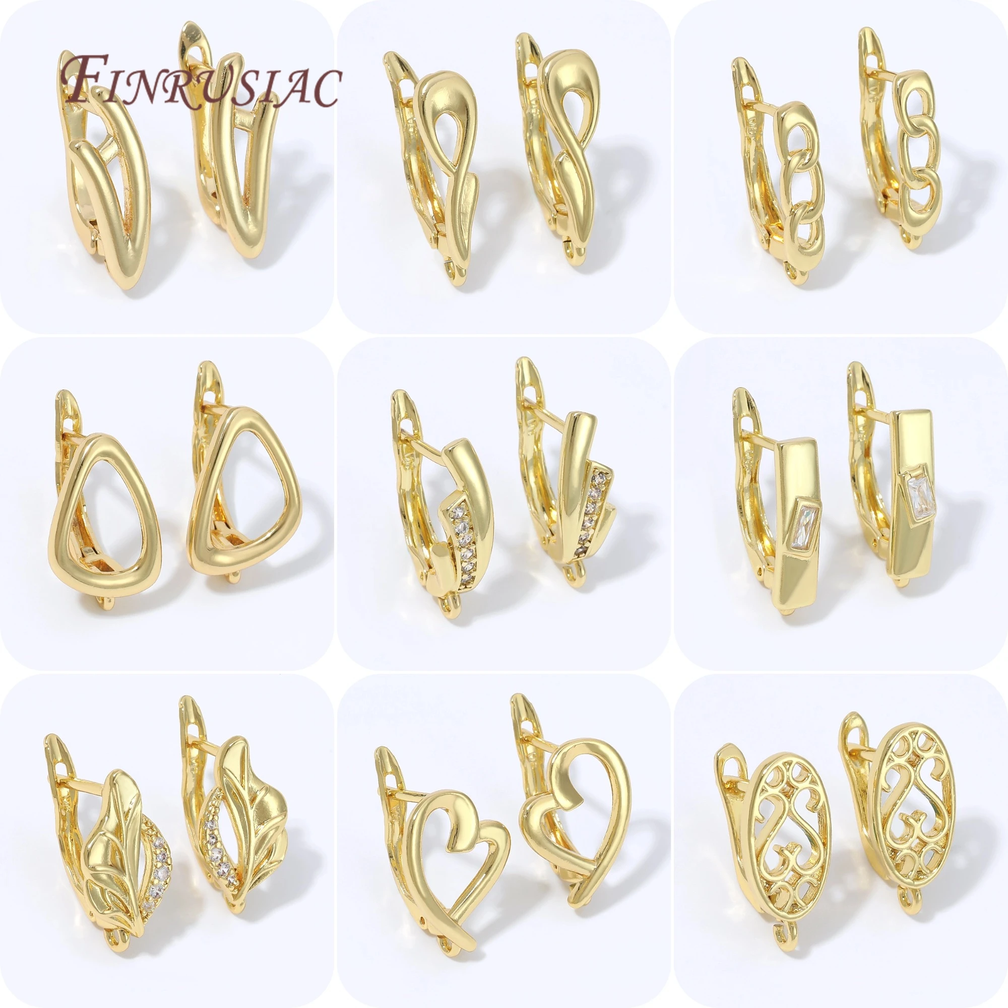 Boucles d'oreilles Huggie plaq - Hoop Earrings avis et prix