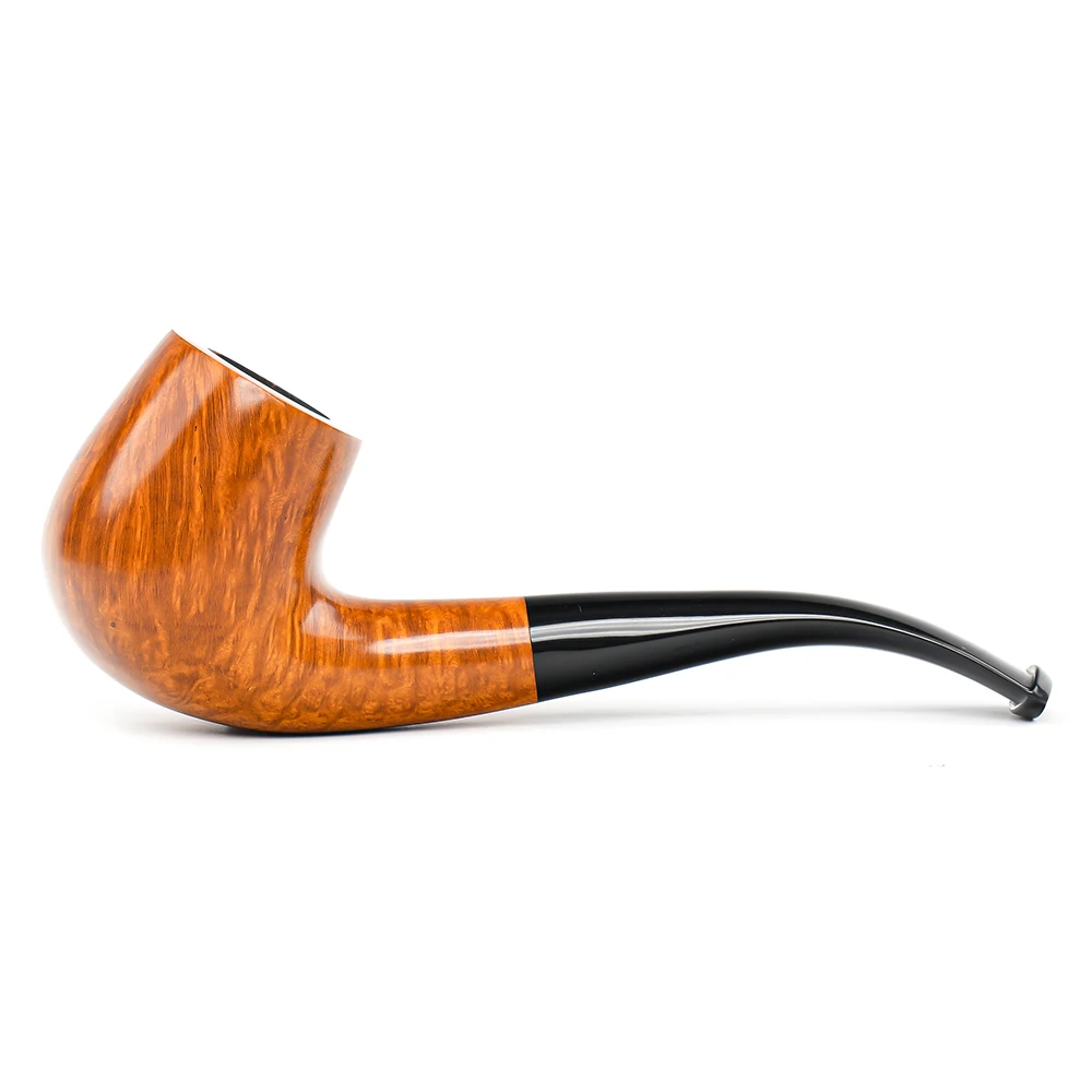 S9e7eefad3b5344feaafdc41cbd00ce0cb Glatte dänische Bruyèreholz-Pfeife