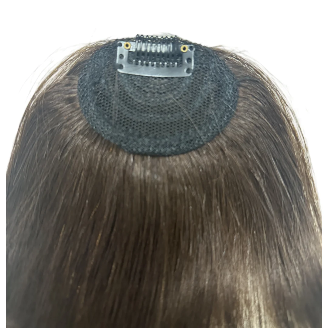 Clip en flequillo francés, cabello humano Real, flequillo, postizos para mujer, flequillo falso, flequillo de muñeca, corte limpio