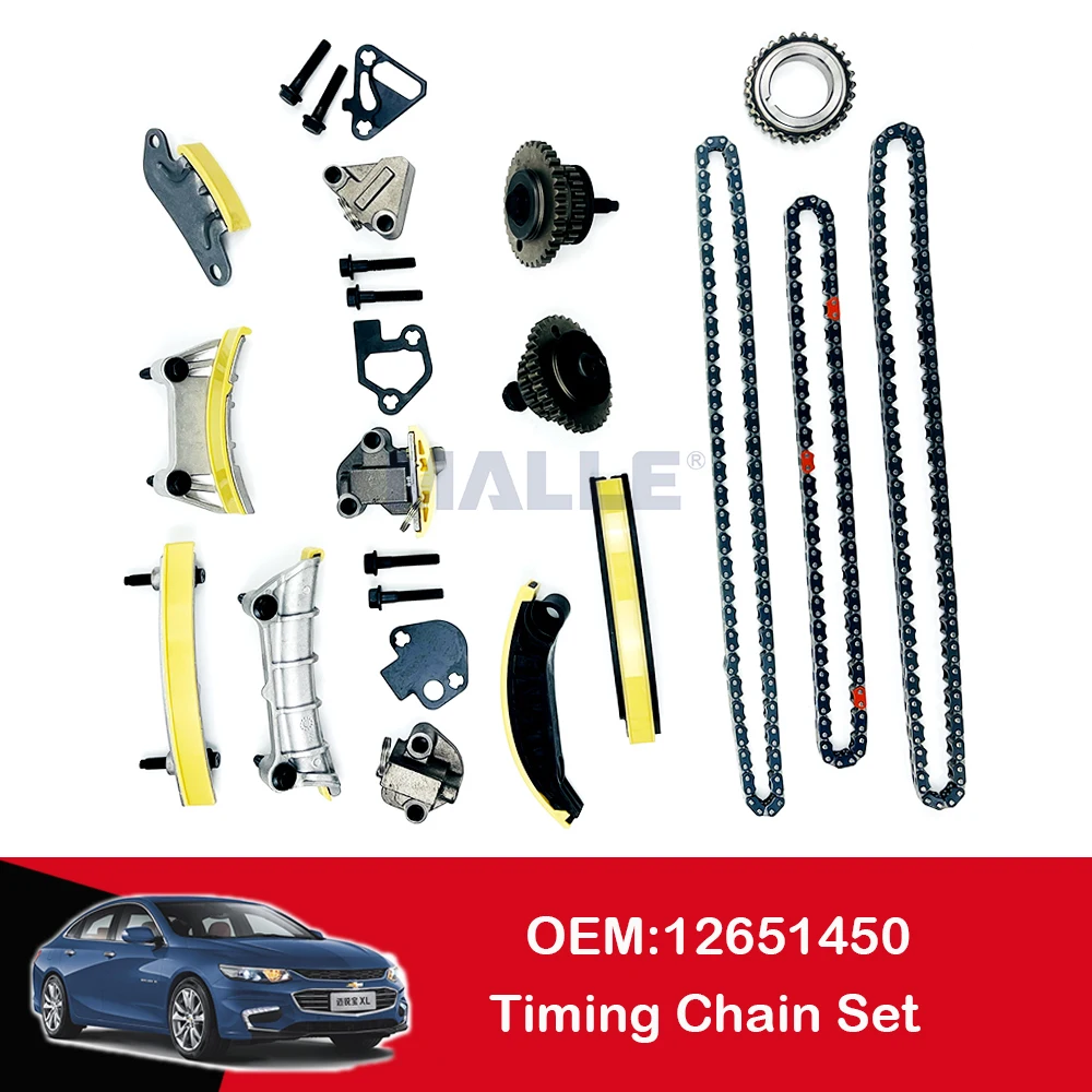 

12651450 Engine Timing Chain Kit For Buick Enclave Chevrolet Traverse Camaro Cadillac CTS STS SRX 3.6 Auto Accessories 12597414