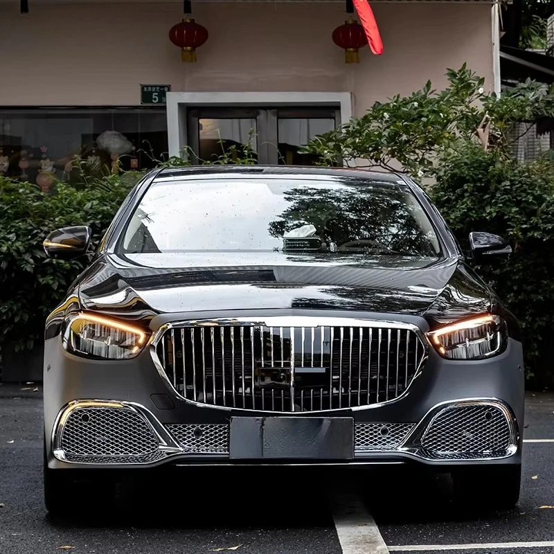 For 2021-2022 E Class W213 Upgrade M-BH Bodykit Front Rear Bumper Grille Diffuser Exhaust Tips Factory Price 3