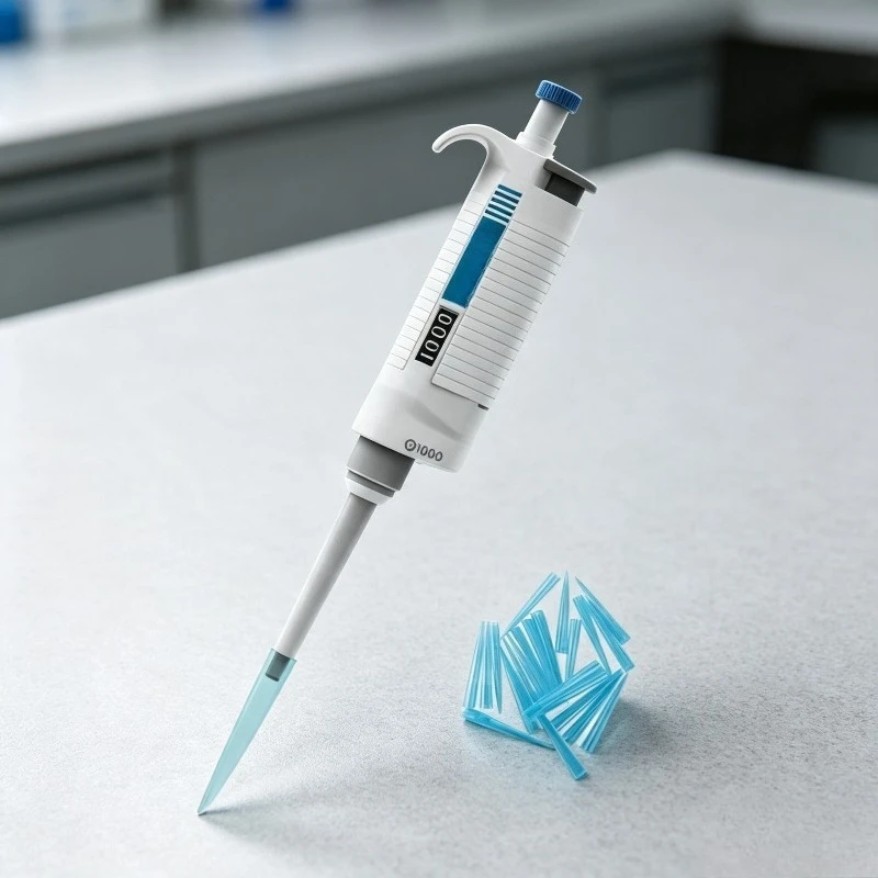 High Precision Adjustable Volume Single Channel Autoclavable Micropipette Lab Pipettor