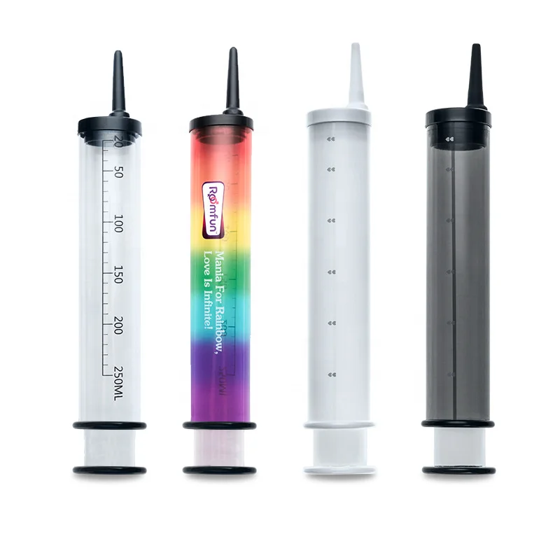 Enema Cleaner Anal Douche Medical Non-Toxic Disposable Plastic Bulbs Cleaning Injection Syringe Anal Douche