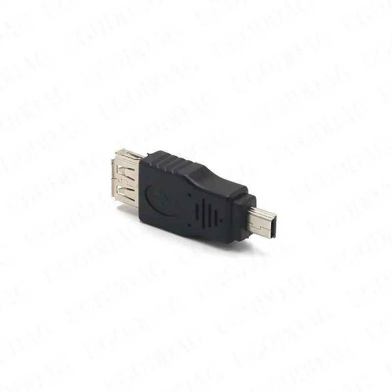 USB A Female to Mini USB B Male Cable Adapter 5P OTG V3 Port Data Cable For Car Audio Tablet