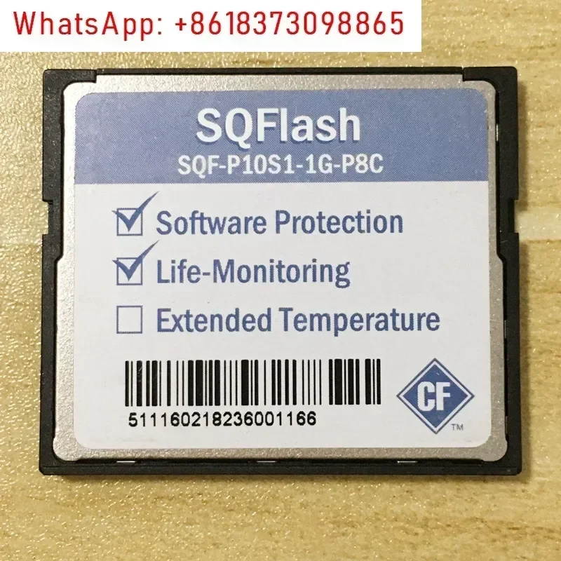 CF 1G SQFlash Industrial CF Card 1GB SQF-P10S1-1G-P8C