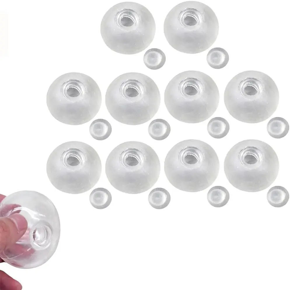 10 Stück leere Stressball-Hüllen zum Selbermachen, Vakuum-Druckball, leere Hüllenbasis, handgefertigtes Anti-Stress-Spielzeug – Detail 3