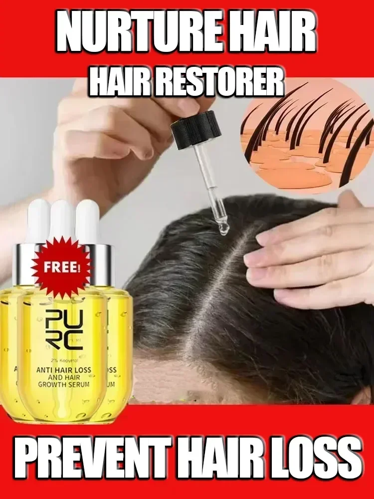 Suero para el cabello para hombres y mujeres, cuidado con aceite de jengibre, antipérdida de cabello posparto, tratamiento del cuero cabelludo, sueros, productos hereditarios