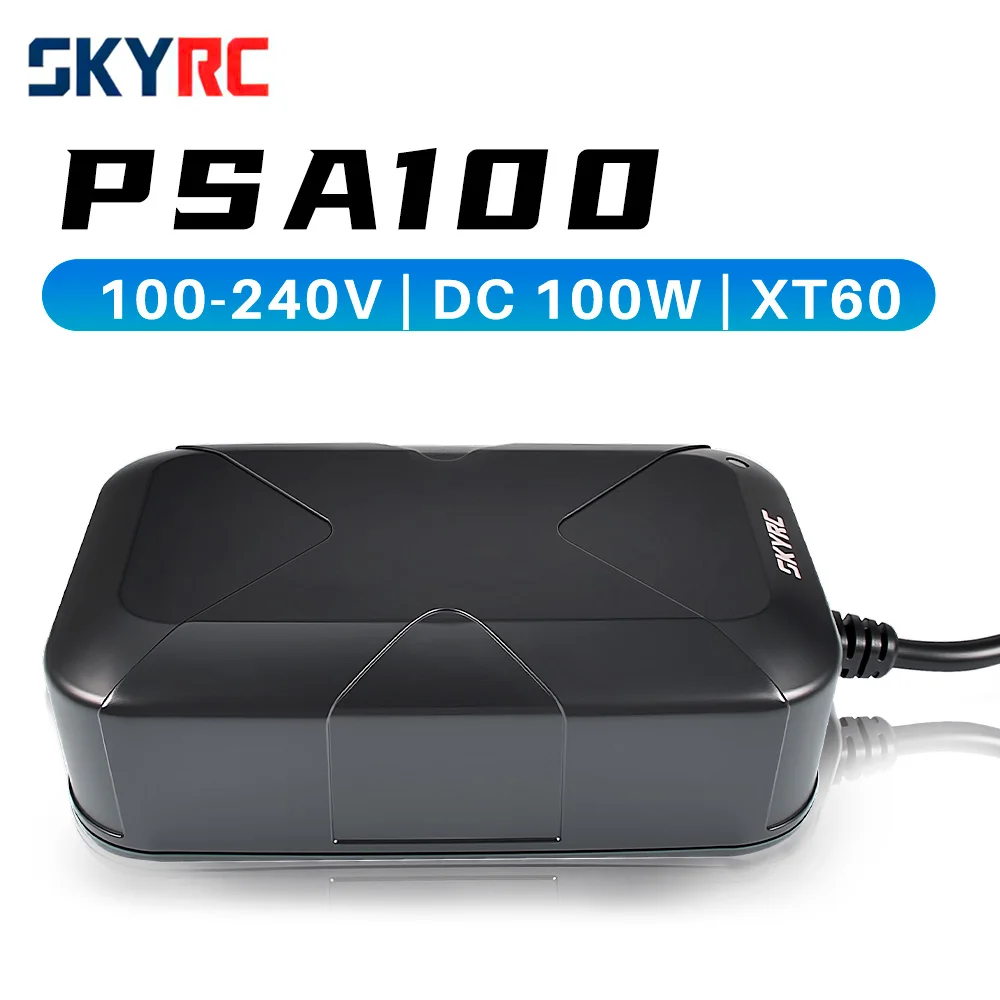 

SKYRC PSA100 Адаптер питания постоянного тока 100 Вт 50/60 Гц 100-240 В XT60 Разъем 20 В/5 А Адаптер питания, совместимый с зарядным устройством B6neo B6neo+