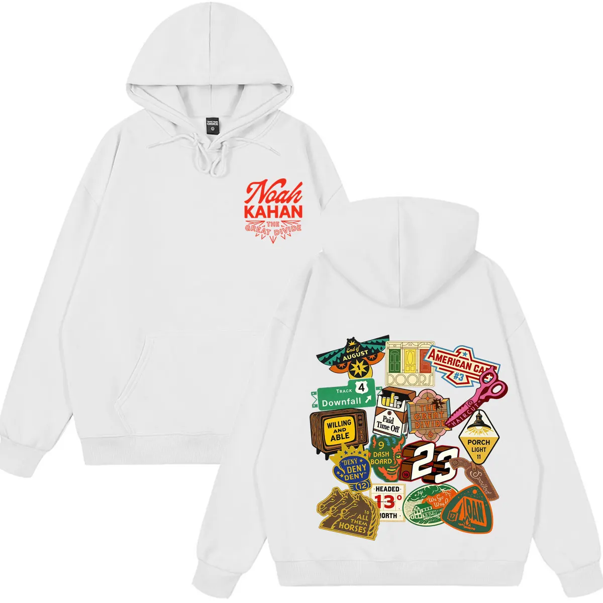 Noah Kahan The Great Divide Tour 2026 Grafik-Hoodie für Herren und Damen, Vintage-Pullover, Langarm, lockerer Schnitt, lässiger Hip-Hop-Sweatshirt – Detail 6
