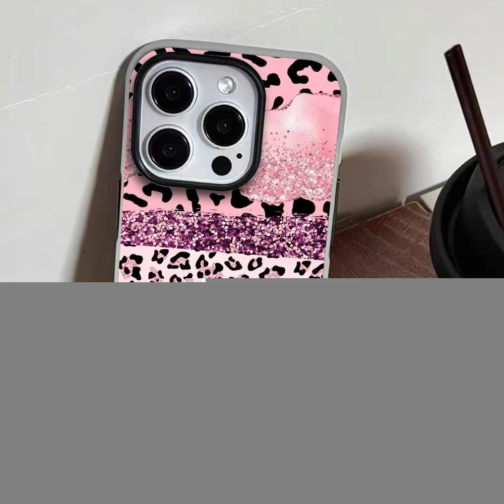 Luxuriöse Leopardenmuster-Hülle für iPhone 17 15 16 14 Pro Max Case Plus für iPhone 13 11 12 ProMax XS XR 8 Plus Sturzsichere INS-Hüllen – Detail 6