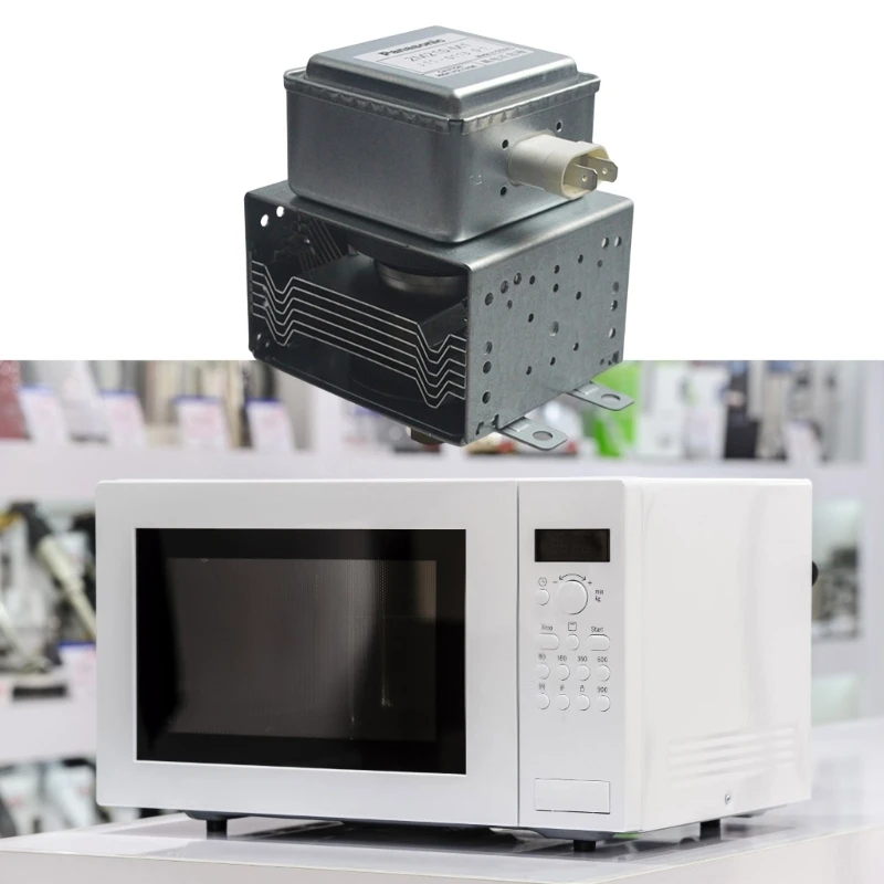 Generador microondas, magnetrón Metal para microondas, emisor microondas 900W, textura Metal adecuado para