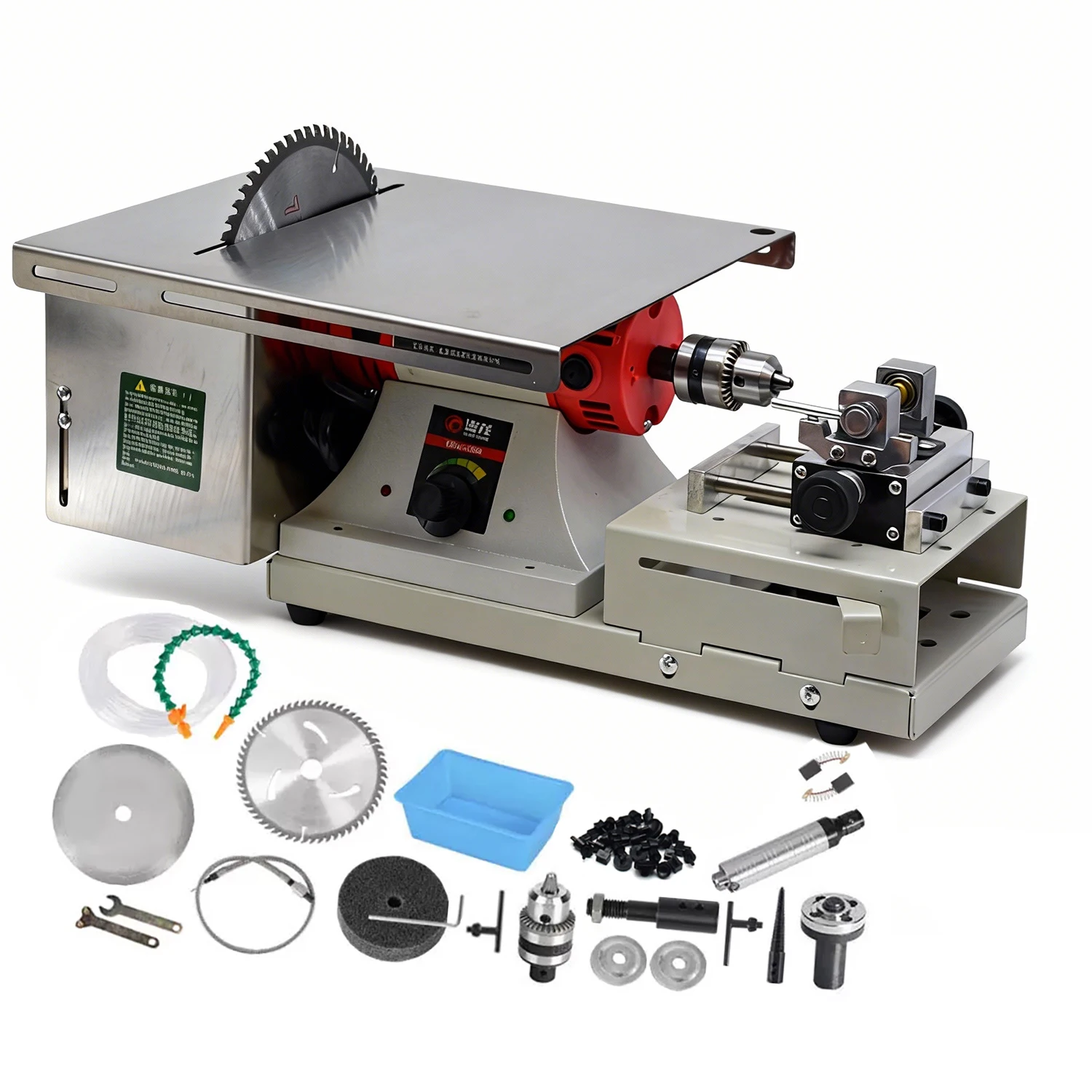 1950W Tasanol TS-19P2 Stainless Steel Jewelry Polishing Machine 220V Gemstone Saw Cutting Tool