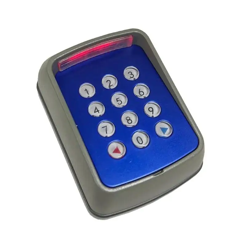 Wireless Keypad Door Access Control System 433MHZ Rolling Code Keypad for Sliding Entry Gate Numeric Keypad