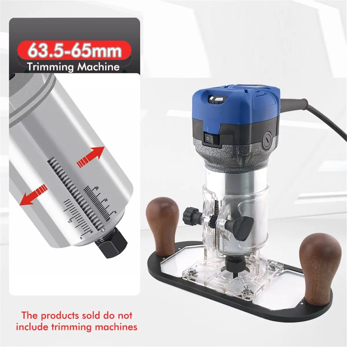 2026 New Wood Router Base for Edge Guide - Woodworking Trimming Machine Milling Groove Flip Engraving Trimming Opening Base