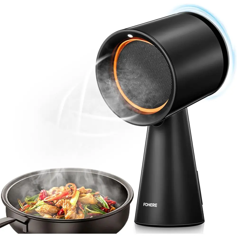 

Мощная компактная вытяжка с 3 скоростями всасывания, съемным алюминиевым угольным фильтром и большим контейнером для сбора жира