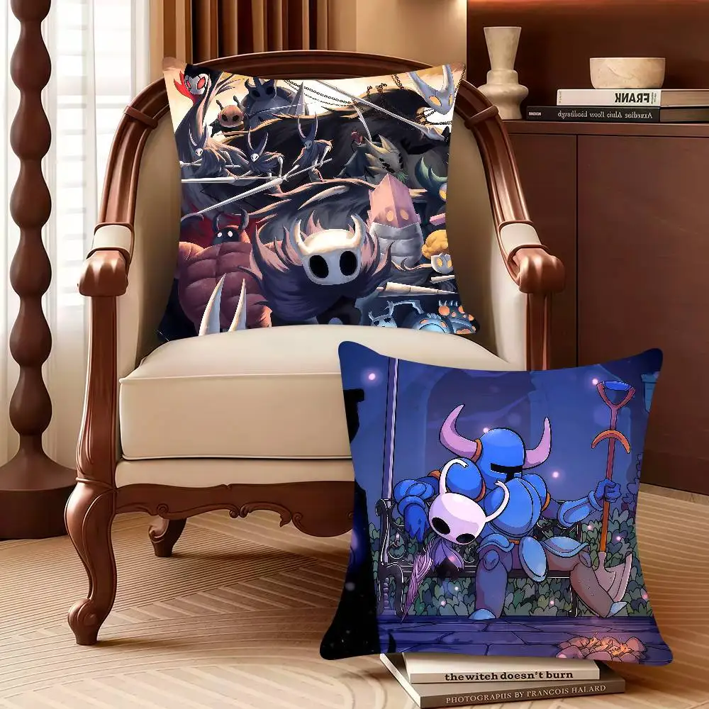 

Hot H-Hollow Game Knight Pillow Case Decor Protective Covers Comfortable soft for Sofa Living Room Home office