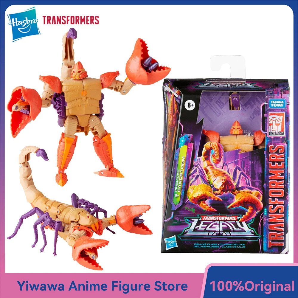 

[In-Stock] Original NEW Transformers Legacy Sandstorm Collectible 14cm Deluxe Class Action Figure Model Ornament Toy Gifts