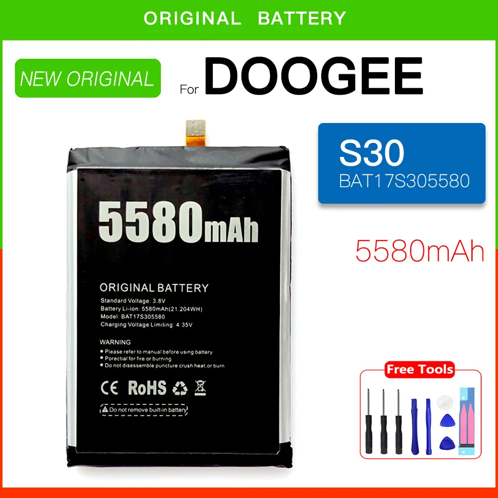 

100% Original Replacement Battery For for DOOGEE S30 battery 3360mAh BAT17S305580 High quality Batteria+Tracking Number