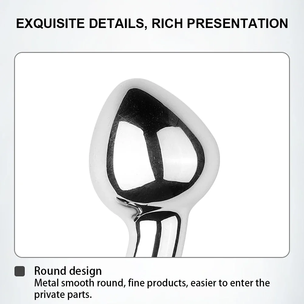تدليك معدني مثير الفناء الخلفي الشرج التوسع G-نقطة شرجي التوصيل منحني سيليكون الفطر رئيس منتجات الجنس الكبار الخروج 18 +