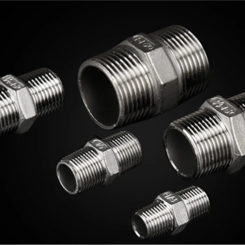 1pc 304 stainless steel outer wire connector/hexagonal outer wire inner connector/double-end wire/direct short connection