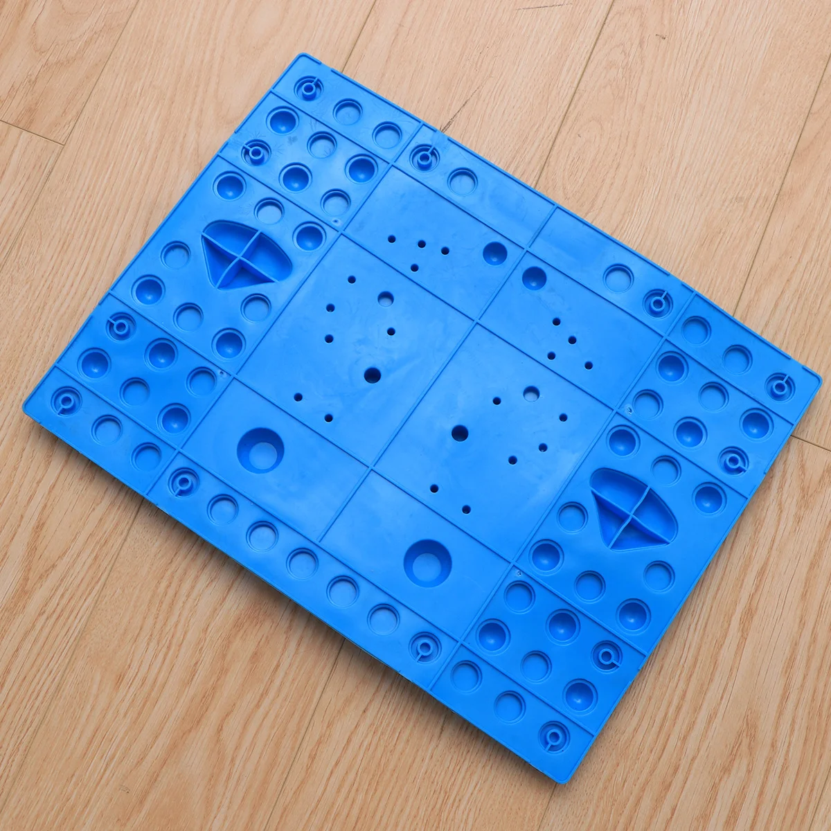 

Коврик для массажа ног, синий рефлексологический пластиковый коврик для пальцев ног, стимулирует аркулу пятки, пальцы ног, кровообращение, облегчение боли