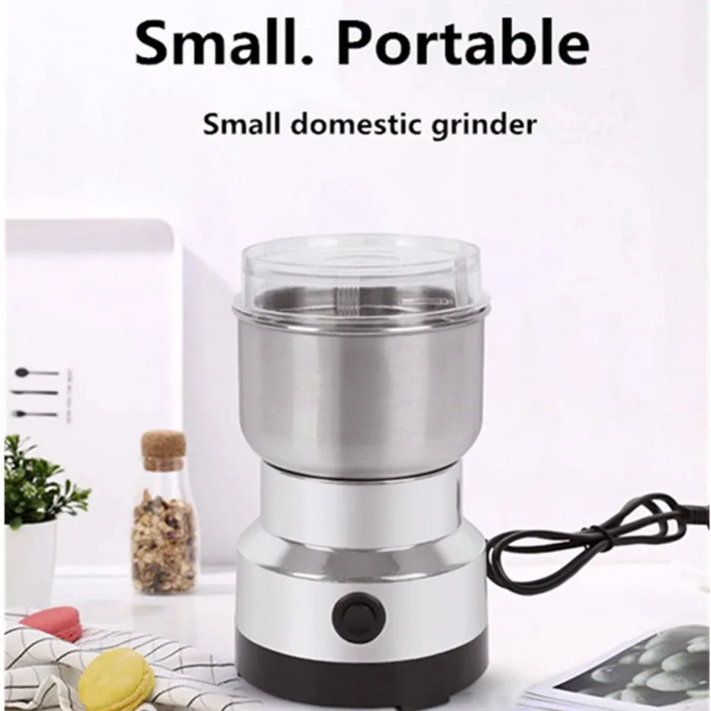 Portable Coffee Grinder, Fully Automatic Coffee Bean Grinder, Crusher, Grinding Machine, Grinding And Grinding Machine