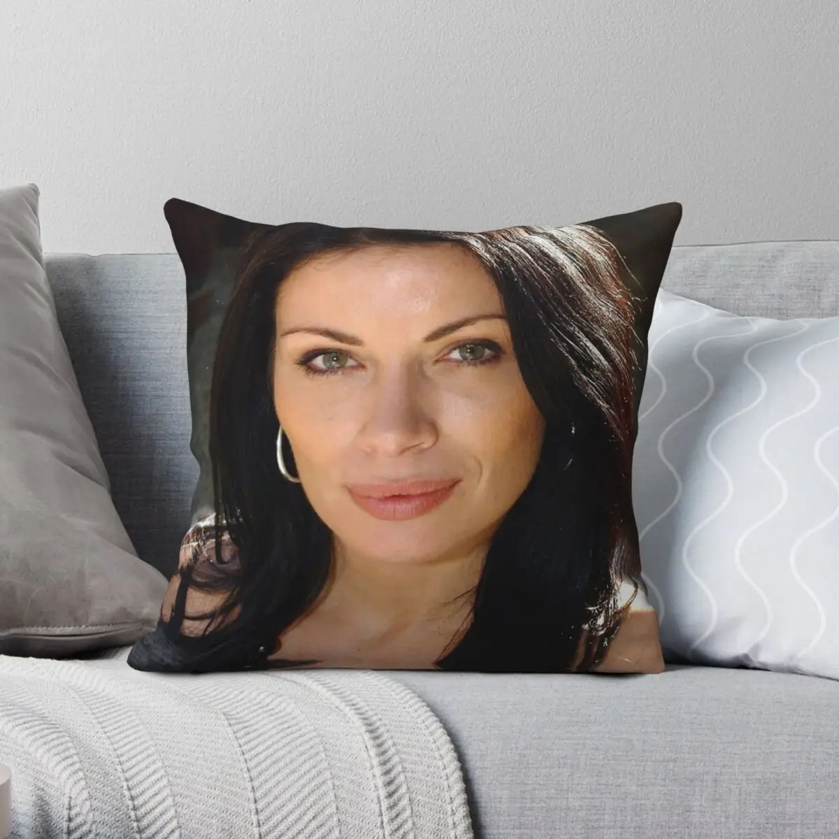 تتويج شارع كارلا كونور أليسون كينغ ساحة المخدة البوليستر الكتان المخملية المطبوعة البريدي غطاء وسادة السرير الزخرفية #1