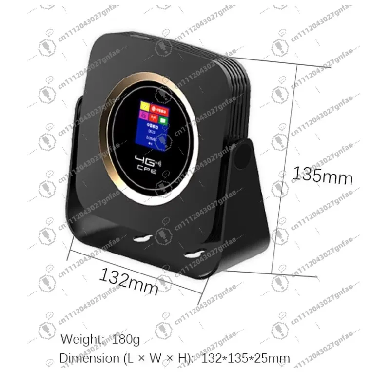 Premium CPF903-B 3000mAh router with sim external antenna * 4 router 4g online carry travel