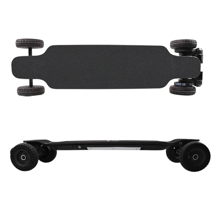 Stand Scooter Of H2X Remote Control For Electric Longboard 6354 Belt Motof Off-road Skateboard 1650watts Electric Skateboard