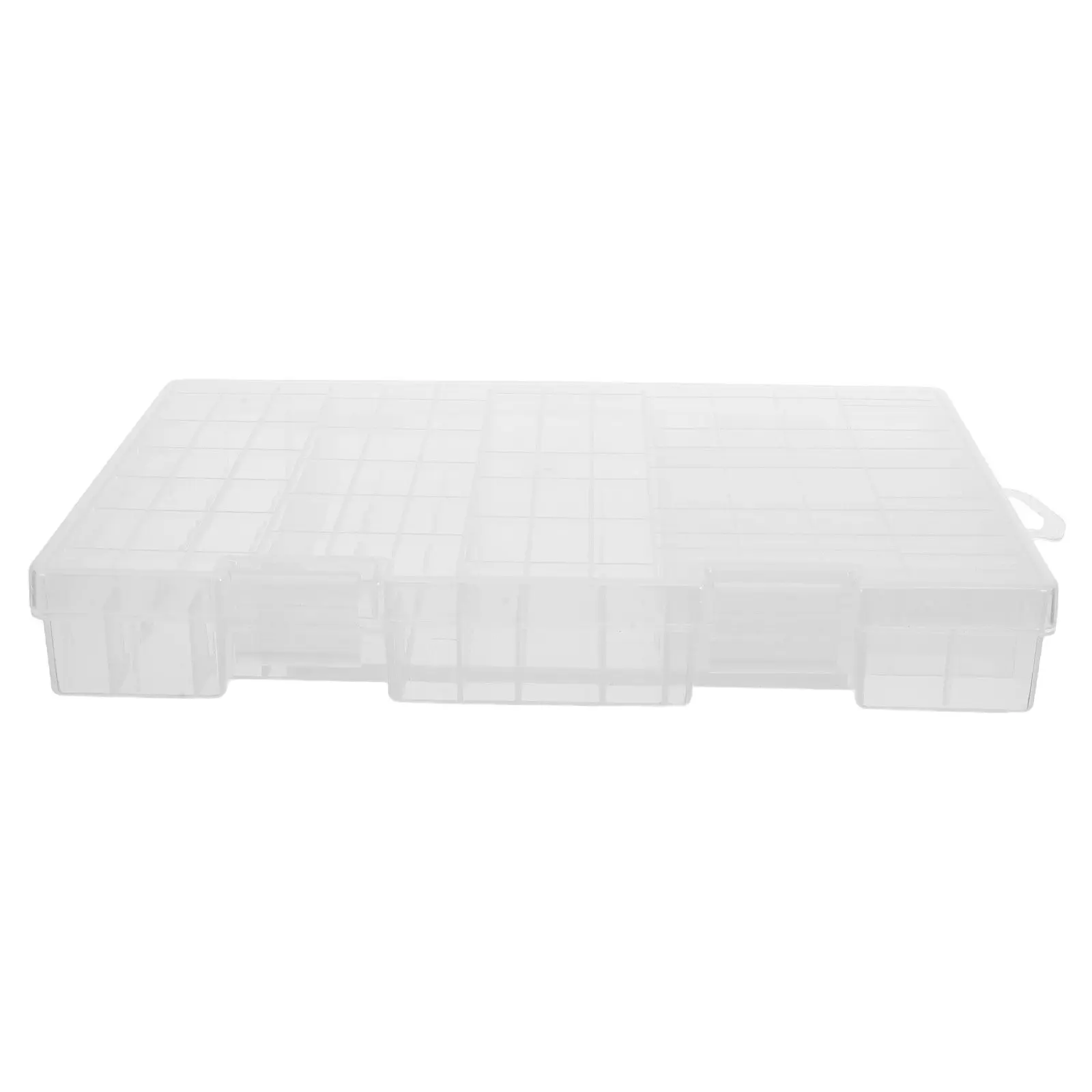 Transparent Aa Aaa Battery Organizer Box Portable Plastic Holder Case Storage Container Compact Space Saving Battery Case