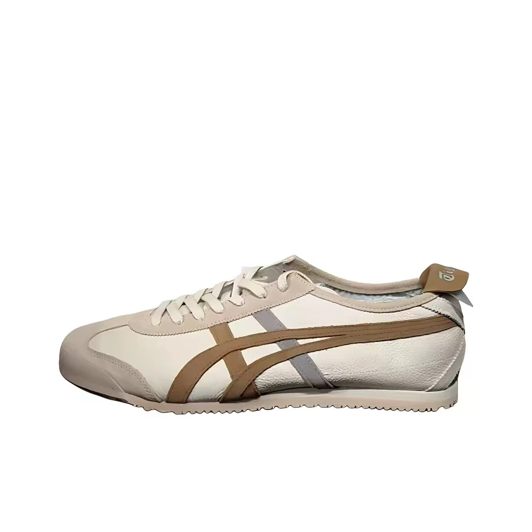 Asics Onitsuka Tiger Men and Women Mexico 66 Slip-on Men and Women Running Shoes Lightweight and Breathable Sneaker