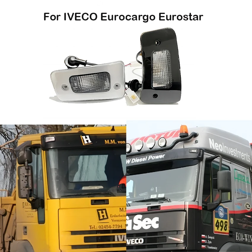 sunvisor Lamp for IVECO eurocargo eurostar440 eurotech eurotrakker truck sunvisor lamp 500314717 500314716