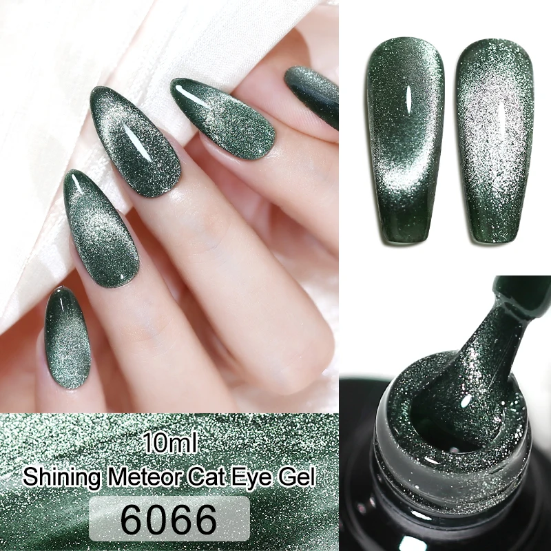 Arte Clavo 10ml Reflektierender Diamant-Katzenaugen-Gel-Nagellack Glänzender Meteorit-Magnetischer UV-LED-Gel für Nagelkunst-Salons Großhandel – Detail 5