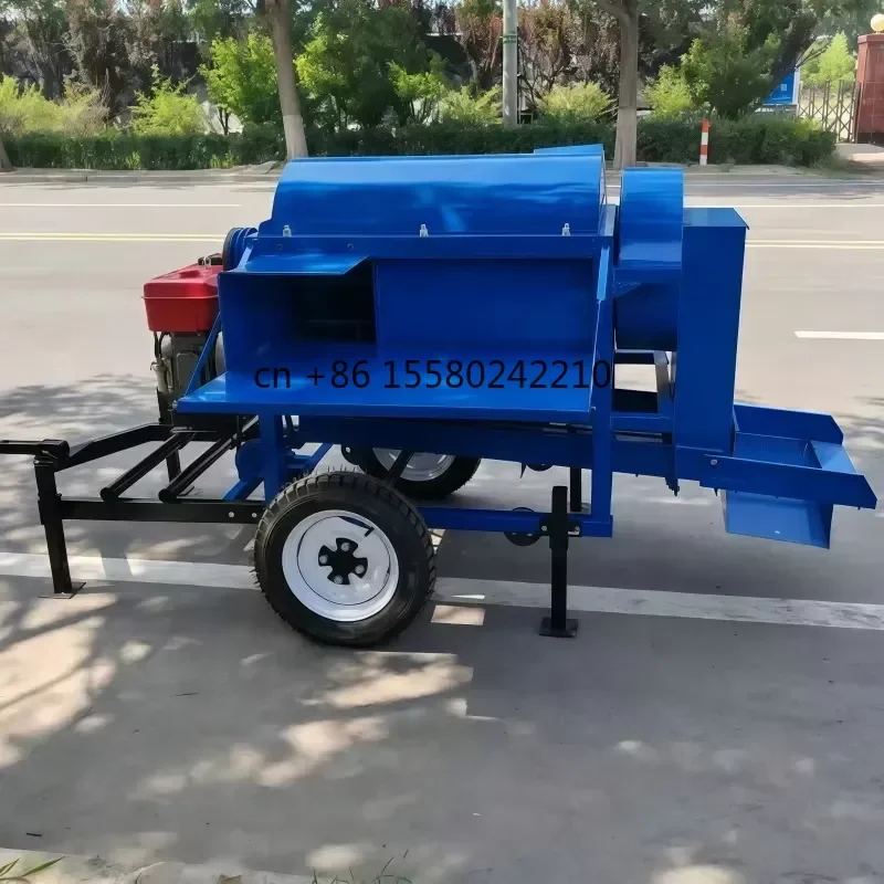 2026 hot Farm Equipment Paddy Rice Wheat Thresher Machine High Threshing Rate Grain Wheat Paddy Rice Threshing Machine