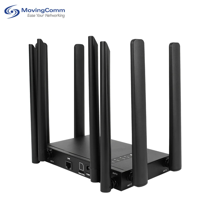 Routeur de carte Sim 5G Nsa Sa, Port Gigabit Rj45 haute vitesse, double bande, Wifi 5G Cpe, Wifi intérieur 6 5G, avec 8 antennes externes