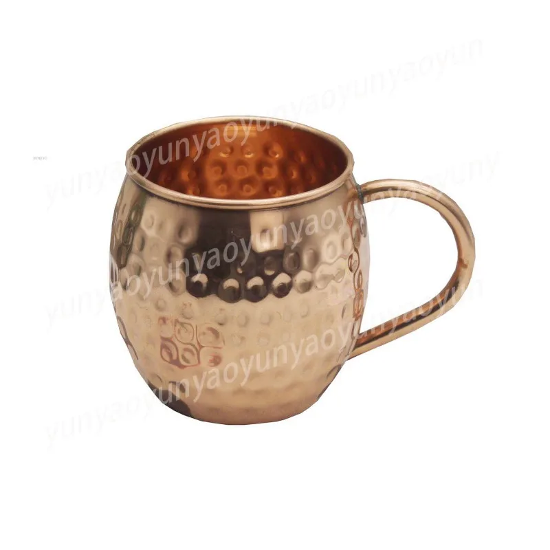 

Vintage Brass Mug Handcrafted Durable Retro Tea Water Cup for Home Office Daily Drinkware